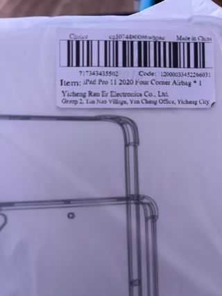 Capa transparente Ipad Pro 11