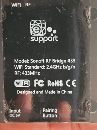 SONOFF Bridge RF 433MHz