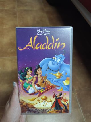 Película Disney ALADDIN VHS