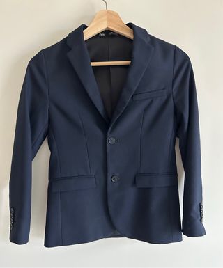 Saco Blazer Americana Zara Niño 8/10años 140 cm