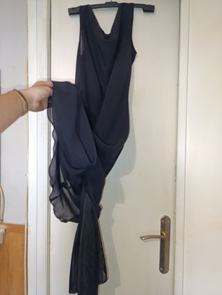 Vestido negro DOREGATI