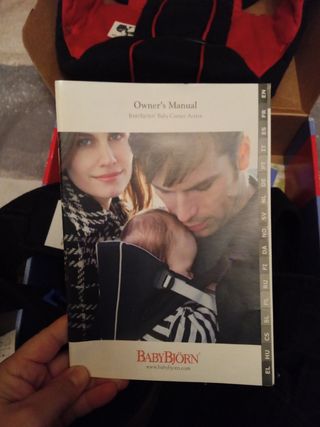 Baybjorn mochila porta bebé