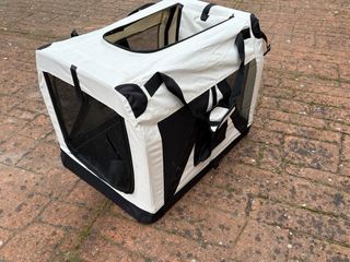 Transportin plegable para mascotas talla L