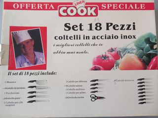 Coltelli in acciaio inox ( Cook )