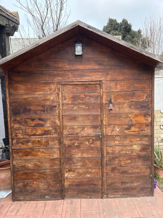 Casa de madera artesanal
