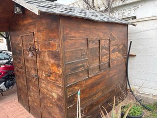 Casa de madera artesanal