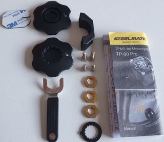 SteelMate TP-90 Pro presión neumáticos TPMS moto.