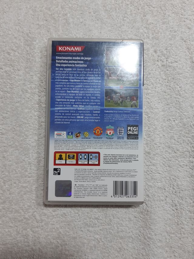 Gioco Caratula PES 2009 per PSP