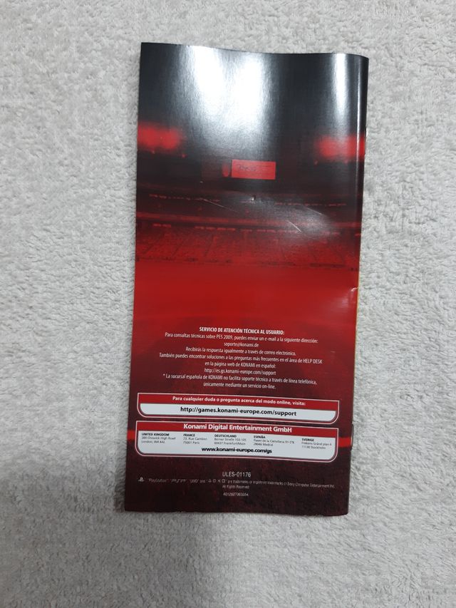 Gioco Caratula PES 2009 per PSP