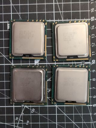 Lote de 4 Procesadores Intel Xeon