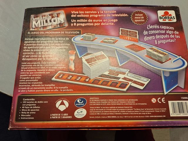 Atrapa un millón, juego de mesa