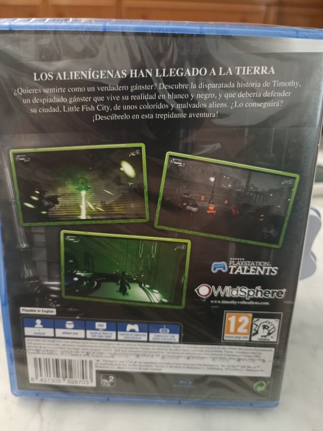Juego nuevo Timothy VS the aliens PS4 - PS5