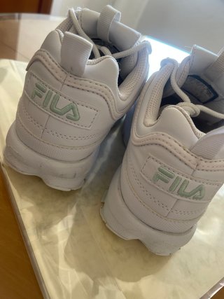 Zapatillas FILA   BLANCAS