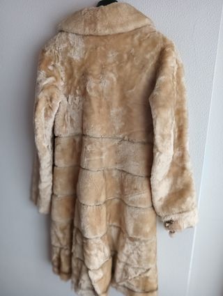 Abrigo vintage piel de mutón
