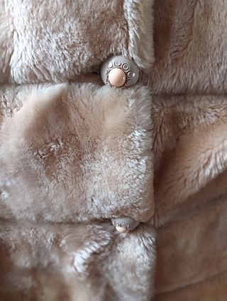 Abrigo vintage piel de mutón