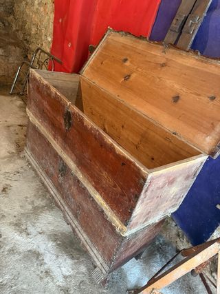 Arcas de madera antiguas