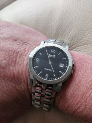 Reloj racer acero