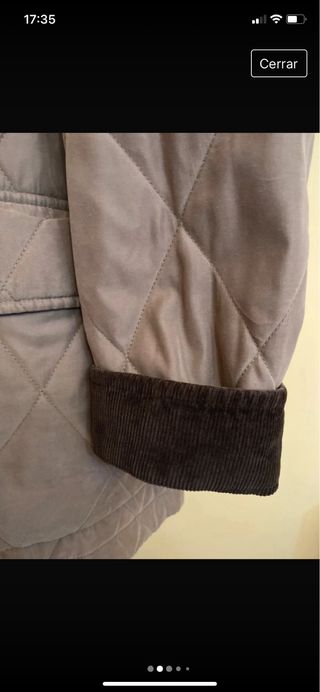 Chaqueton o parka caballero