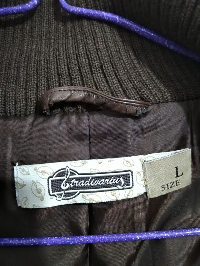 Chaleco mujer marrón Stradivarius