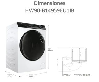 Lavadora Haier 9kg PRO