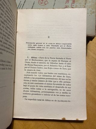 Geografia maritima. 1918. Mapas desplegables