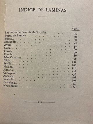 Geografia maritima. 1918. Mapas desplegables