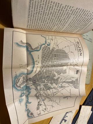 Geografia maritima. 1918. Mapas desplegables