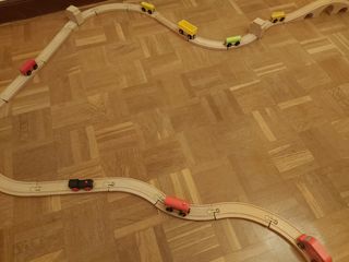 Scalextric de Madera !! Súper Divertido!!!