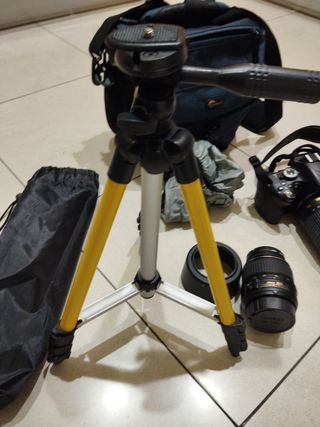 Equipo fotografia Nikon D 5100