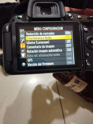 Equipo fotografia Nikon D 5100