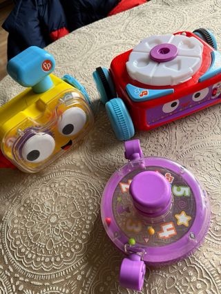 Fisher price tino robottino funciona perfecto!