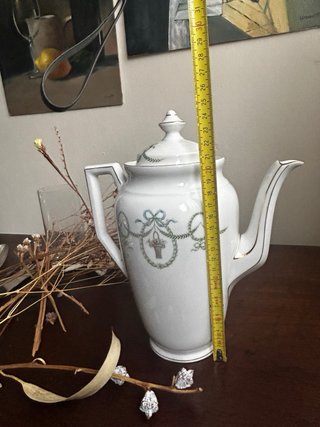 Cafetera porcelana KPM