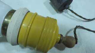 LAMPARA DE BOMBILLA DECORATIVA AÑOS 70 A 80