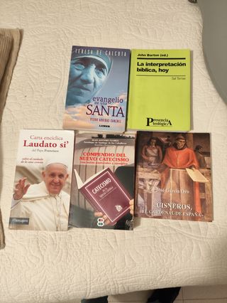 Lote libros relacionados religión