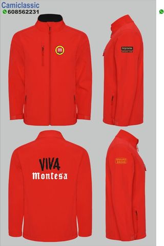 MONTESA CHAQUETA Y SUDADERAS!! envio gratis 