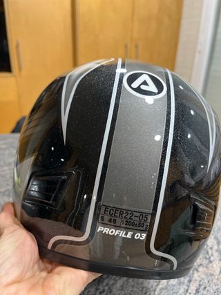 Casco de moto