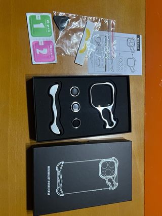 Funda aluminio minimalista metalica Iphone 