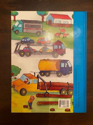 Libro infantil Vehículos terrestres