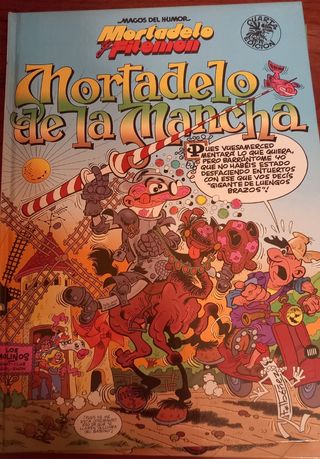Mortadelo y Filemón. Mortadelo de la Mancha (Magos del Humor 103) (Bruguera Clásica) (Spanish Edition)