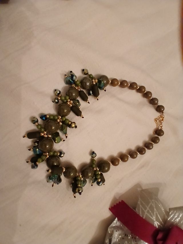 Collana verde LA PERLA