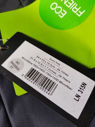 Bolso de trabajo tipo maletín impermeable.