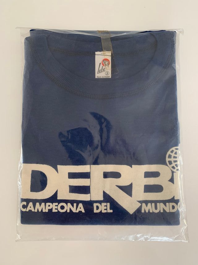 Camiseta Derbi Angel Nieto Vintage Años 1970