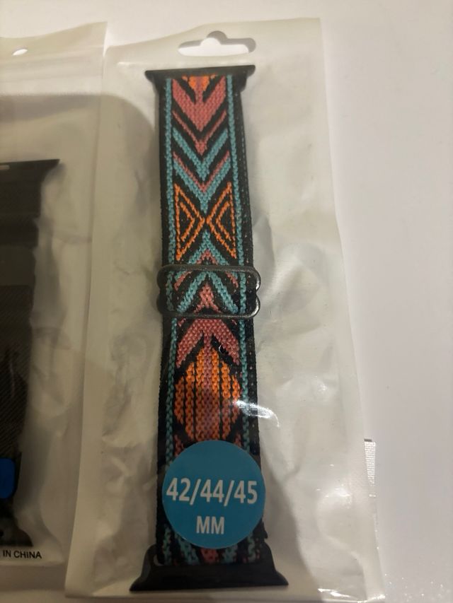 Pack 3 correas apple watch 42/44/45 mm