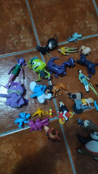 Lote figuras disney