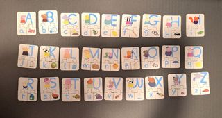 Juego educativo de Letras Peppa Pig | Puzzle