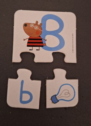 Juego educativo de Letras Peppa Pig | Puzzle