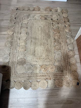 Alfombra grande yute