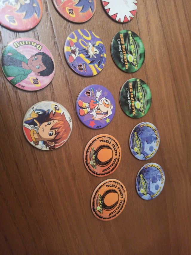 Tazos pickers