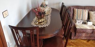Mesa salón con 6 sillas