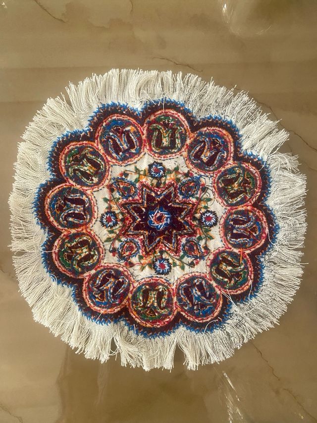 Mantel hecho a mano Persa